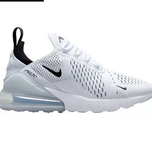 Nike Air Max 270 White Black Sneakers